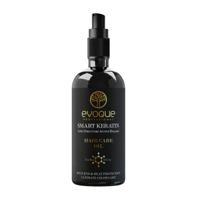 Ser de Par Keratin Profesional EVOQUE USA Smart Keratin, 100 ml - Hidratare, Stralucire si Protectie UV