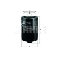 Filtru ulei MAHLE ORIGINAL OC 26