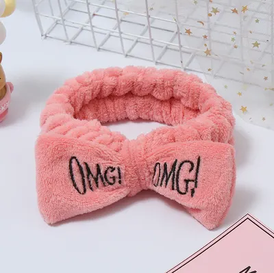Bentita Cosmetica cu elastic, Roz