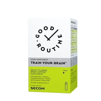 Train your brain Good Routine, 9 x 25ml, Secom