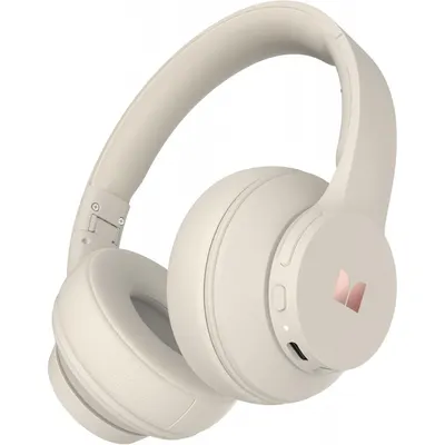 Handsfree Bluetooth Monster Mission 100, MultiPoint, A2DP, ANC, Alb