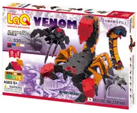 Set de construcție pentru copii 6 în 1 LaQ Animal World - Venom, 330 piese