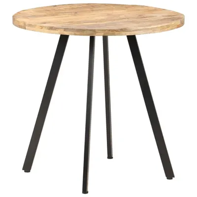 Gossi masa de bucatarie, 80 cm, lemn de mango nefinisat