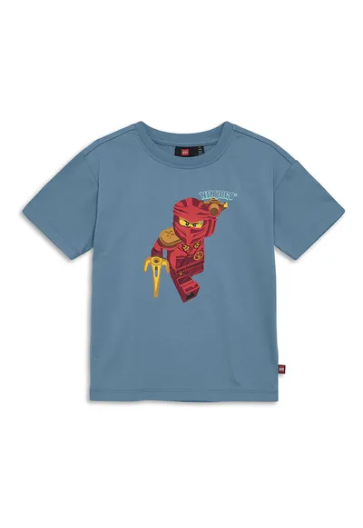 Tricou baieti 12011457 - Bumbac organic - Albastru - Albastru