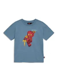 Tricou baieti 12011457 - Bumbac organic - Albastru - Albastru