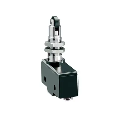 Plastic Micro Switch, K Series, Top Roller Push Plunger. M12 Fixing Head, Contacts 1no/nc. Solder Terminal