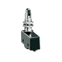 Plastic Micro Switch, K Series, Top Roller Push Plunger. M12 Fixing Head, Contacts 1no/nc. Solder Terminal