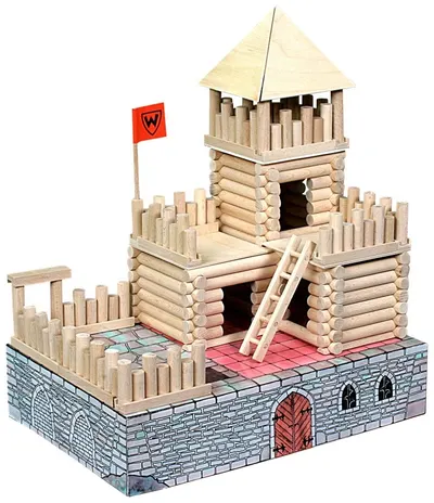 Model asamblabil din lemn Walachia - Vario, Cetate
