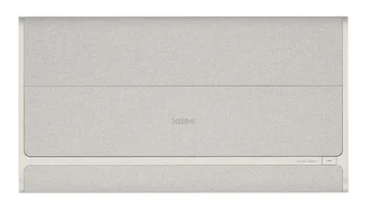 Proiector multimedia XGIMI - Aura 2, Ultra Short Throw, 4K, 99% DCI-P3, 2300 lm, IMAX Enhanced, Dolby Vision-Atmos, Harman Kardon 60W (4 x 15W), 90"-150"/17,8 cm, Android TV, bej