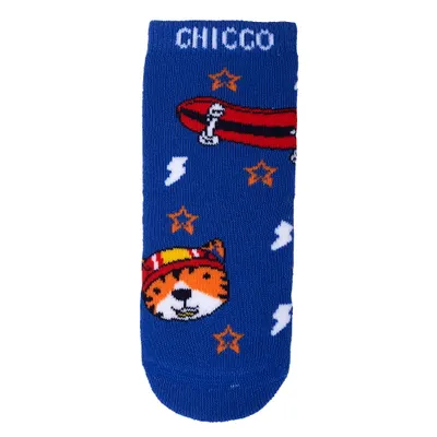 Sosete antiderapante copii Chicco, bleumarin, 72049-67P