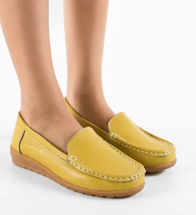 Pantofi Casual Georgie Galbeni