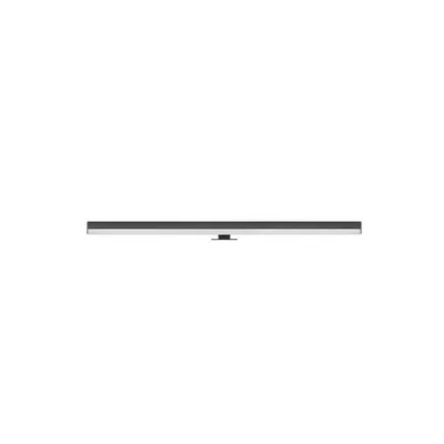 Corp de iluminat pentru baie GLIM Negru Aluminiu & Acrylic LED 18 Wat 230 Volt 1922Lm 3000K IP44