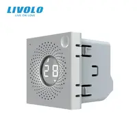 Modul senzor de temperatura si umiditate, control din aplicatie, ZigBee Gri