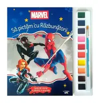 Marvel. Să pictăm cu Răzbunătorii - Paperback brosat - Marvel