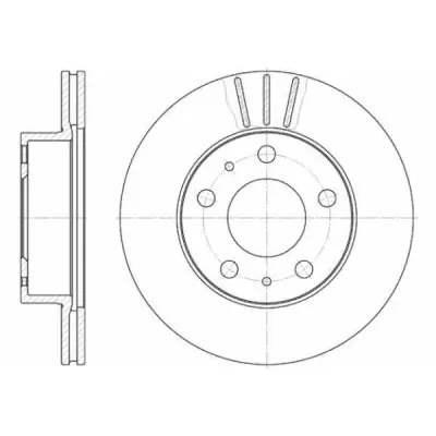 Disc frana REMSA 6504.10