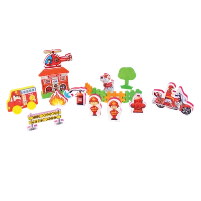 Set de 17 figurine din spumă