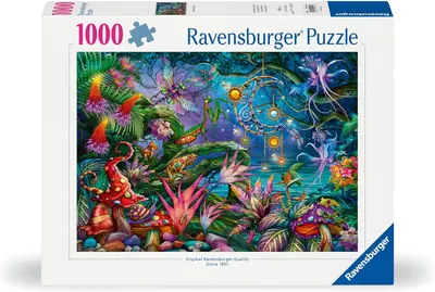 Puzzle Ravensburger din 1000 piese - Visând în culorile curcubeului