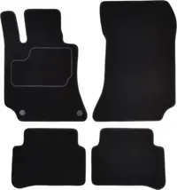 Covorase auto (set, velur, 4 bucati, culoare negru) MERCEDES CLS (C219) intre 2004-2010