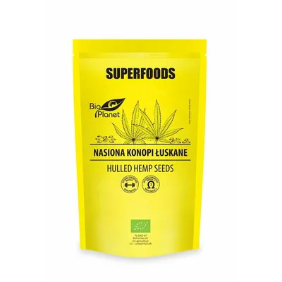 Seminte de canepa decorticate bio 200g Bio Planet