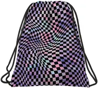 Geantă sport BackUp A - Wavy Chessboard