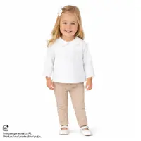 Bluza copii Chicco, Alb cu model, 01854-70MFCO