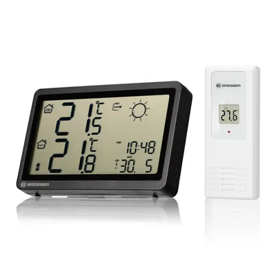 Statie meteo Bresser Meteo Temp HZ, termometru, higrometru, 1 senzor extern