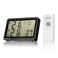 Statie meteo Bresser Meteo Temp HZ, termometru, higrometru, 1 senzor extern