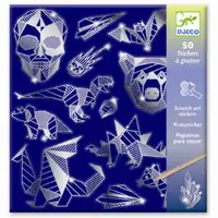 Joc creativ de răzuit planșe metalice