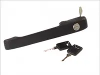 Maner usa fata dreapta, exterior, cu chei, negru SEAT IBIZA I 1984-1993