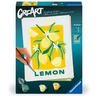 Pictura pe numere pentru adulti Ravensburger CreArt Lamai