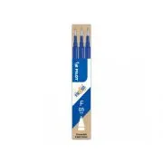 Rezerva roller cu gel Pilot Frixion Ball, 0. 5 mm, albastru, 3 bucati/set