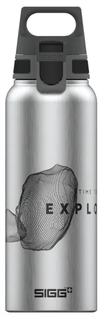Sticlă de apă Sigg - WMB One Pathfinder, gri, 1 l