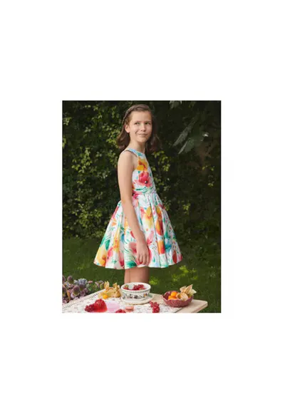 Rochie fete - 304034947 - Poliester - Multicolor