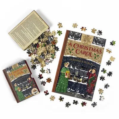 Puzzle 256 piese - A Christmas Carol, Double-Sided