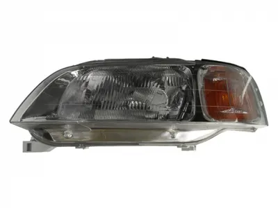 Far stanga (H4, fundal cromat, fundal transparent) HONDA CIVIC 1997-2001