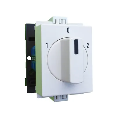 Comutator modular 1-0-2, 3 poli, 10A