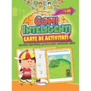 Jocuri pentru copii inteligenti, +4 ani. Carte de activitati