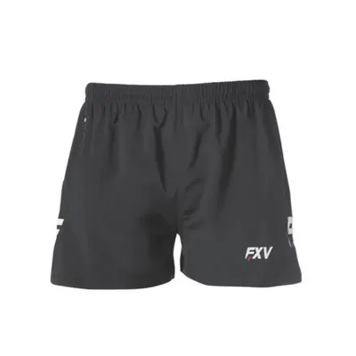 Pantaloni scurți de rugby negri Force Plus pentru adulți Force XV