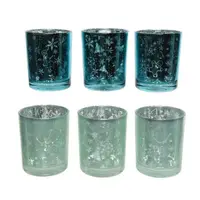 Suport pentru lumanare - Tlighth Laser - Snowman, Tree, Gingerbread - Turquoise, Eucalyptus - mai multe culori
