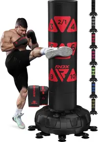 Sac Box Podea RDX KT Ronin 2-în-1 cu Mănuși Incluse, Roșu