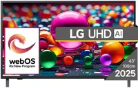 Televizor smart LG - 43UA75003LA, 43'', 4K UltraHD, HDR10 Pro, ThinQ AI, LED, negru