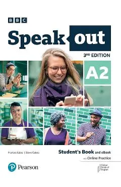Speakout 3rd Edition A2 Students Book and eBook with Online Practice