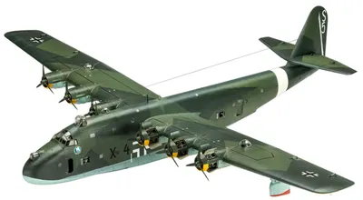 Model asamblat Revell Militar: Avioane - Blohm &amp; Voss BV222