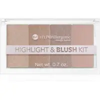 Bell HYPOallergenic paletă cu iluminatoare și farduri de obraz