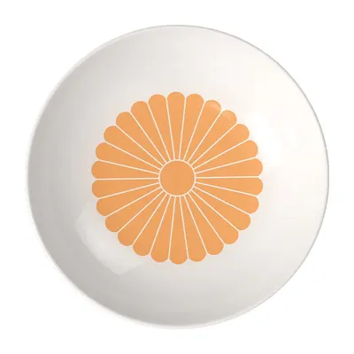 Farfurie paste FLEUR, 24 cm, portocaliu