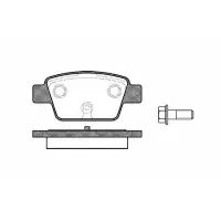 Set placute frana, frana disc REMSA 0861.00