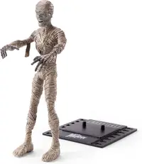 Figurina de actiune The Noble Collection Horror: Universal Monsters - Mummy (Bendyfigs), 19 cm
