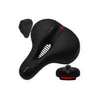 Scaun bicicleta, orificii ventilatie, universal, 2 arcuri suplimentare, banda reflectorizanta, 24x10,5x20 cm