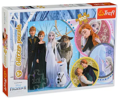 Puzzle Trefl din 100 de piese - Frozen 2