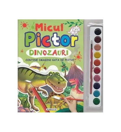 Micul pictor. Dinozauri - Paperback